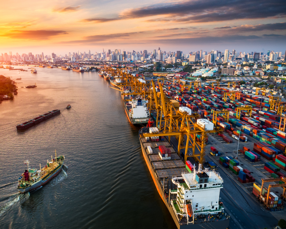 Seafreight port